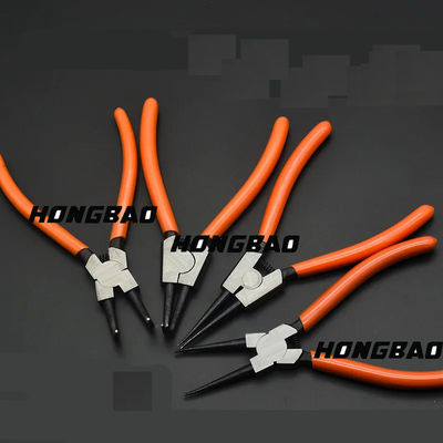 5 6 7 9&quot; sistema interno del anillo de retención del externo de Bent Snap Ring Pliers Straight