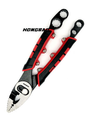 Alicates comunes 2 de la manija de la llave del resbalón de la combinación de 4 pulgadas 9-1/2” en 1 acero de carbono
