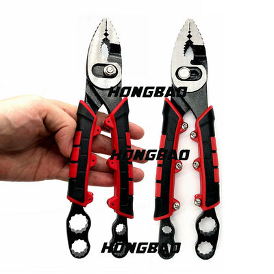 Alicates comunes del resbalón de la combinación con la manija de llave de llave inglesa del cortador de alambre 9-1/2” 10 pulgadas 8 pulgadas