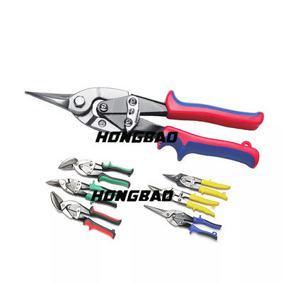 1 pulgada aviación Tin Snip Set Airplane Aircraft Tin Snips de 10 de la pulgada de la mano izquierda recortes de la aviación