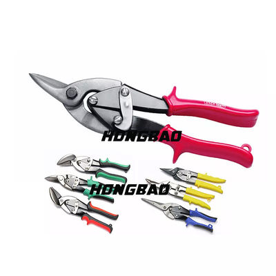 Los recortes para corte de metales de la aviación de izquierda a derecha derecho cortaron 9 10&quot;