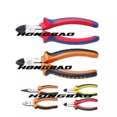 Acero industrial 6" 7" 8" del grado de calidad 60#Cr-V alicates alemanes de la combinación de Pliers Germany Type del juez de línea del corte del cortador de alambre