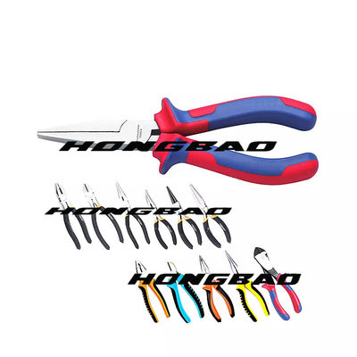El descenso de alta calidad forjó la manija suave ergonómica 6&quot; 7&quot; 8&quot; tipo juez de línea Nipper Pliers Functional Combination Pliers de Alemania
