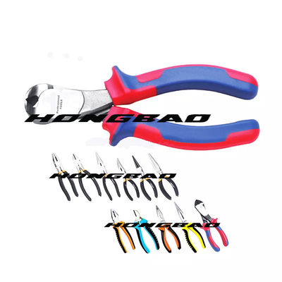 El descenso de alta calidad forjó la manija suave ergonómica 6&quot; 7&quot; 8&quot; tipo juez de línea Nipper Pliers Functional Combination Pliers de Alemania
