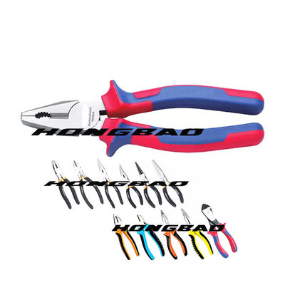 El descenso de alta calidad forjó la manija suave ergonómica 6&quot; 7&quot; 8&quot; tipo juez de línea Nipper Pliers Functional Combination Pliers de Alemania