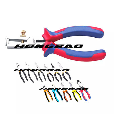 El descenso de alta calidad forjó la manija suave ergonómica 6&quot; 7&quot; 8&quot; tipo juez de línea Nipper Pliers Functional Combination Pliers de Alemania