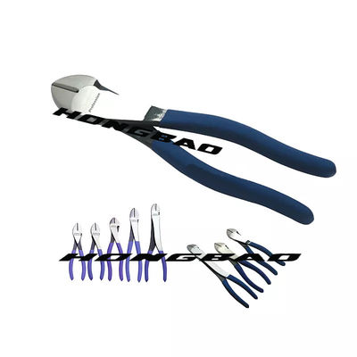 Alicates diagonales que cortan laterales 1000v 180m m 6" Bent Angle Head Body Nose 8 11" cabeza delgada