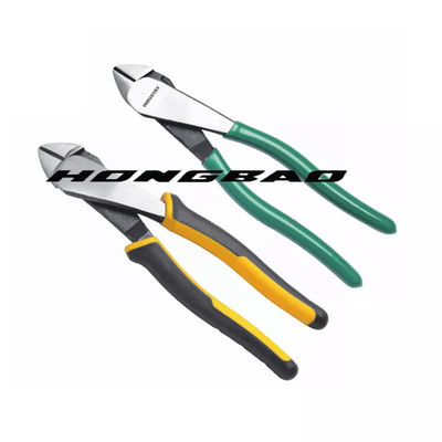 Alicates diagonales que cortan laterales 1000v 180m m 6" Bent Angle Head Body Nose 8 11" cabeza delgada