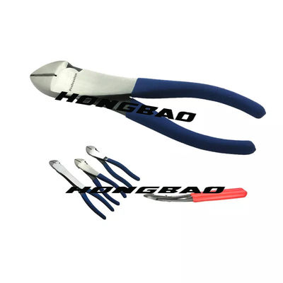 7&quot; 7,5&quot; 4&quot; cabeza grande gorda de acero aislada alicates diagonales Bent Body de aleación del cortador CRV