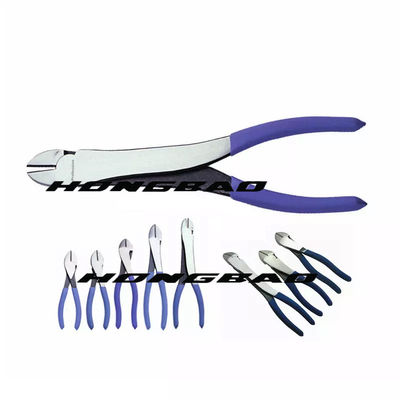 4-1/2 adentro. 6-1/2 7&quot; corte lateral principal grande Bent Body Chrome Vanadium Steel de los cortaalambres diagonales