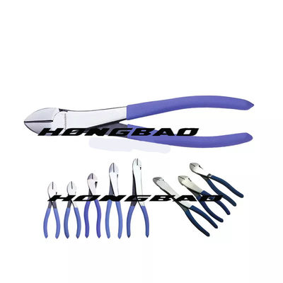 4-1/2 adentro. 6-1/2 7&quot; corte lateral principal grande Bent Body Chrome Vanadium Steel de los cortaalambres diagonales