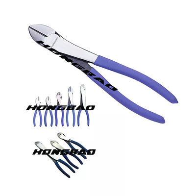 4-1/2 adentro. 6-1/2 7&quot; corte lateral principal grande Bent Body Chrome Vanadium Steel de los cortaalambres diagonales