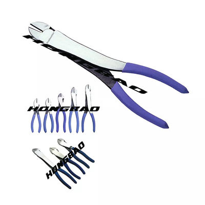 4-1/2 adentro. 6-1/2 7&quot; corte lateral principal grande Bent Body Chrome Vanadium Steel de los cortaalambres diagonales