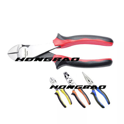 7,5&quot; Angled Diagonal Cutters Side Cutting Pliers Work In Limited confinó el espacio