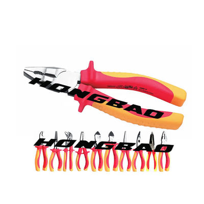 6 8&quot; alicates del cr-v de la nariz de Kit Insulated Side Cutter Long de la herramienta del Vde 1000v
