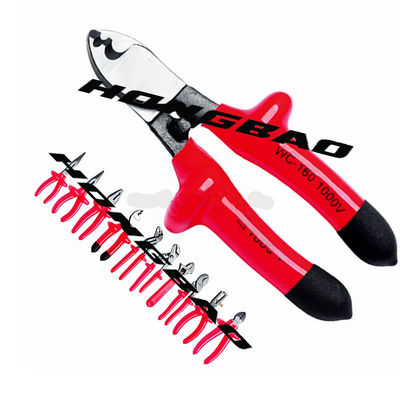 6&quot; apretón sumergido 1000V aisló al electricista eléctrico Wire Strip Pliers del pelacables del voltaje universal de Pliers CRV 1000 V